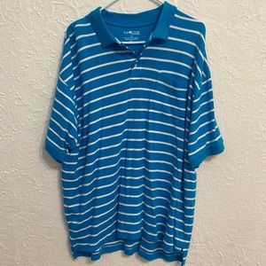 Men's XL 100% cotton collared T-shirt
